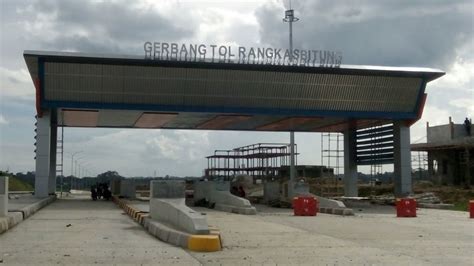 Asyiik Gerbang Tol Rangkasbitung Sudah Jadi YouTube