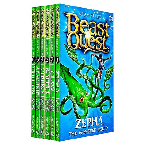 Beast Quest Box Set Series 2 The Golden Armour 6 Books Collection Set