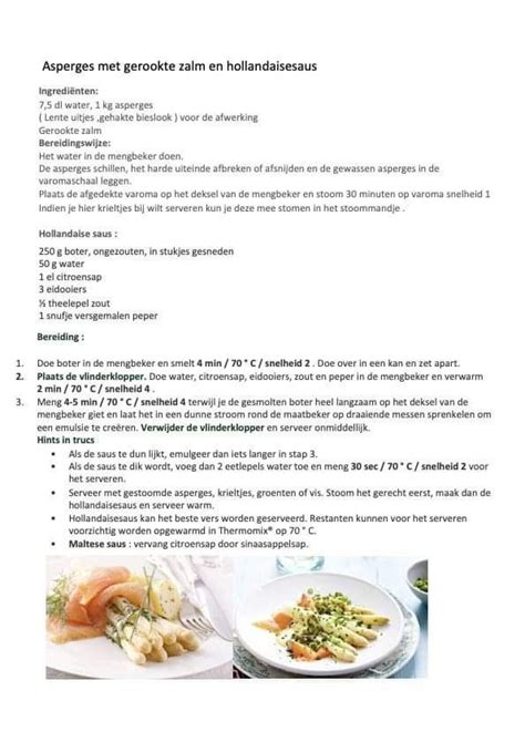 Pin Van Dorine Barbary Op Thermomix In Recept Zalm Recepten