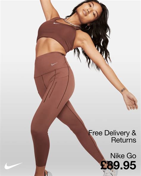 Push Yourself Forwards With The Right Balance Of Support And Comfort With Our Nike Go Leggings