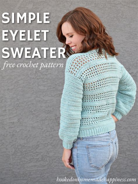 Crochet Sweater Patterns For Beginners