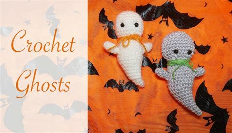 Halloween Crochet Ghost Tutorial Yarn Hooks