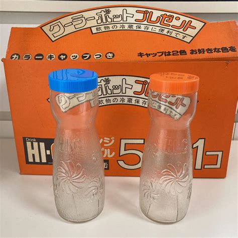 昭和レトロ Hi C 非売品 ガラスポット クーラーポット コカコーラハイシー メルカリ