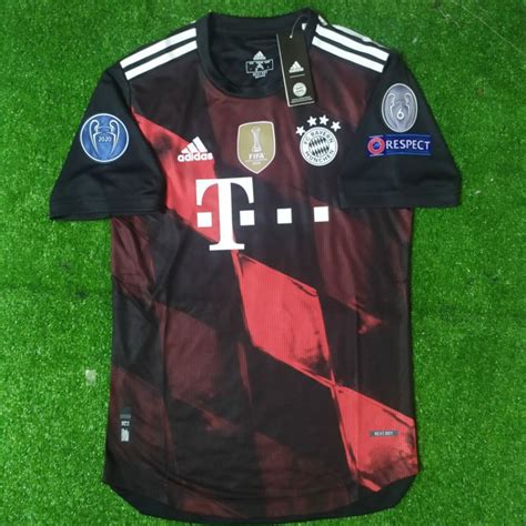 Jual Jersey Bola Bayern Munchen 3rd Third 2020 2021 Player Issue