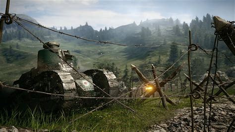 Battlefield Battlefield 1 Tank Hd Wallpaper Wallpaperbetter