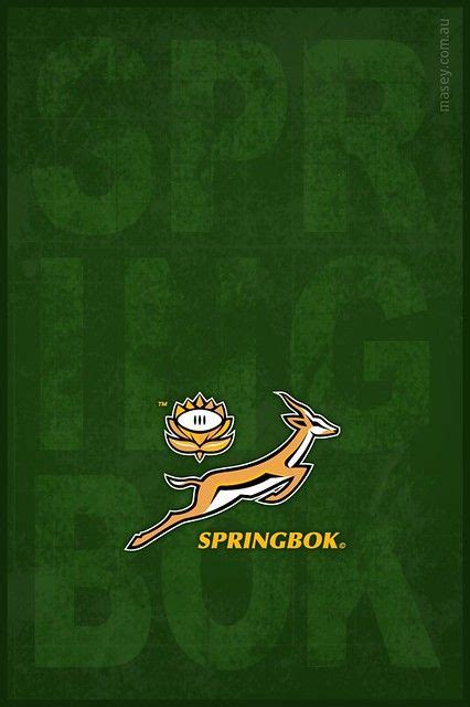 Springboks iPhone Wallpaper | Afrika, Feest thema's, Nostalgie