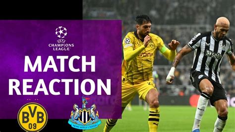 🎆dortmund🟡 Vs Newcastle⚫️ Match Reaction Youtube