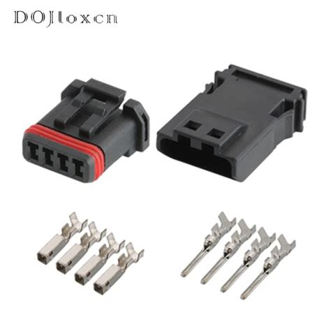 Sets Pin Automotive Male Female Connector Car Rearview