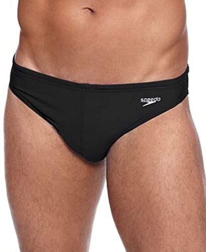 Speedo Men S Swimsuit Brief Powerflex Eco Solar Speedo Black Want