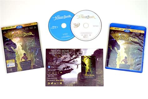 Live Action The Jungle Book Movie Blu Ray W Loads Of Bonus Content