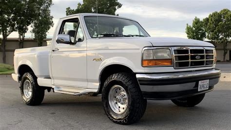 1995 Ford F 150 Flareside Xlt 4×4 Vin 1ftef14h2sna85116 Classiccom