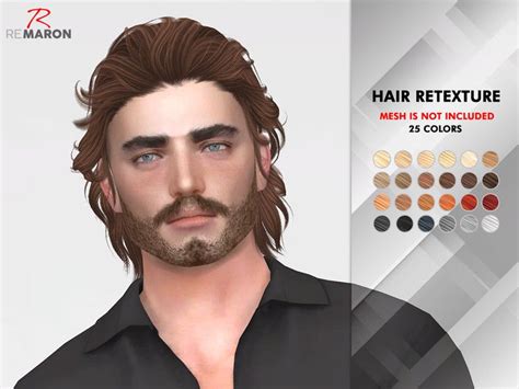 Sims 4 Male Hair Mod Pack Alabamahon