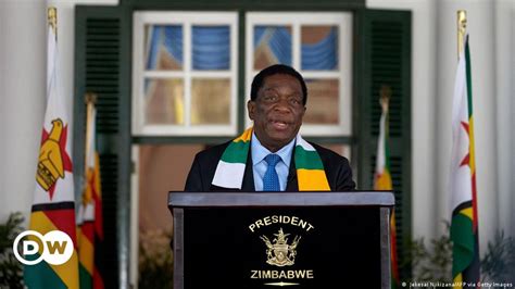 Zimbabwe S President Mnangagwa Wins Second Term Dw 08 27 2023