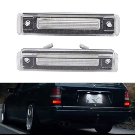 Led License Plate Number Light For Benz E Class Sl Class W S R