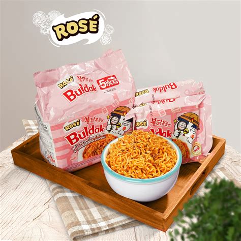 Samyang Buldak Rosé Extra Creamy K Rose Stir Fried Hot Chicken Ramen