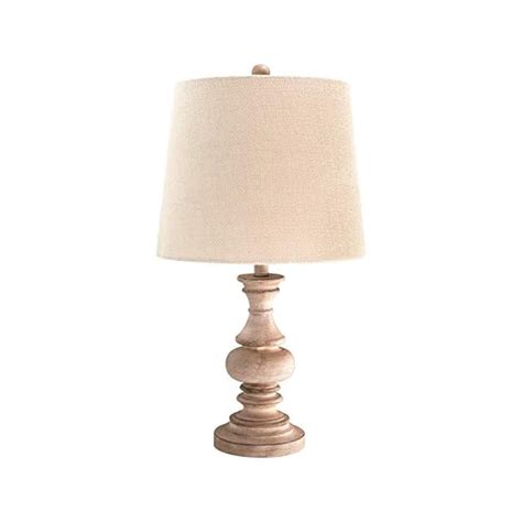 Amazon Brand Stone Beam Vintage Farmhouse Bedside Table Desk Lamp