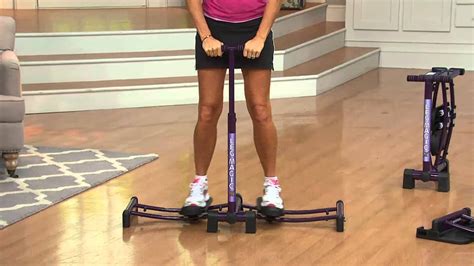 Leg Magic X Lower Body Exercise System With Removable Glider Stops With Kerstin Lindquist Youtube