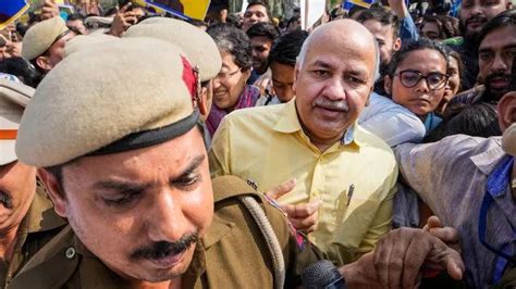 Aap Leader Manish Sisodia Sent To Delhis Tihar Jail