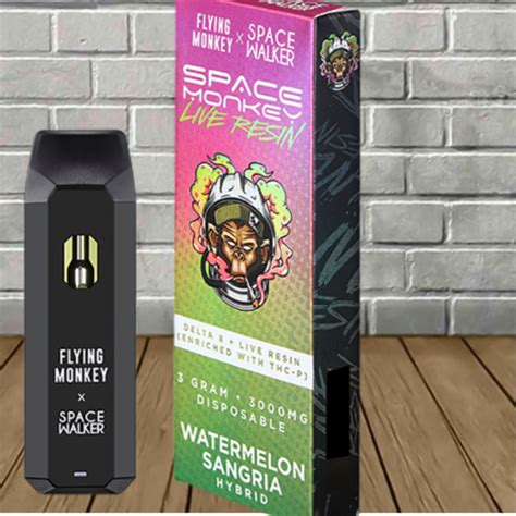 Space Monkey Live Resin D Thcp Disposable G Great Cbd Shop