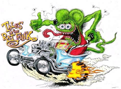 Free Download Rat Fink Ed Big Daddy Roth Fords Eat Chevys Flickr Photo Sharing 354x500 For