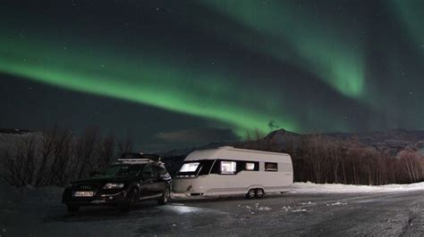 Vierwöchige Wohnwagenreise im Winter Einmal Nordkap und zurück promobil