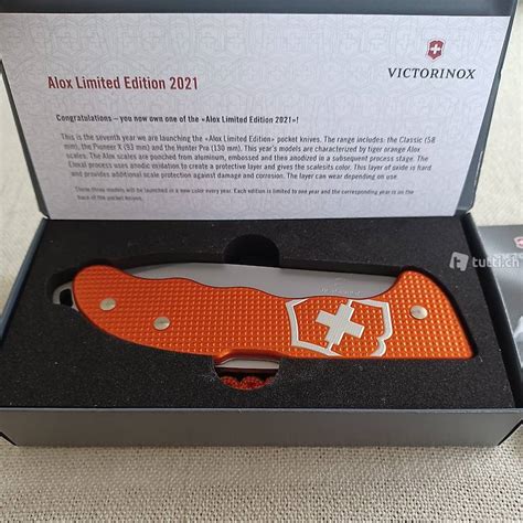 Victorinox Alox Hunter Pro Tiger Orange Im Kanton St Gallen