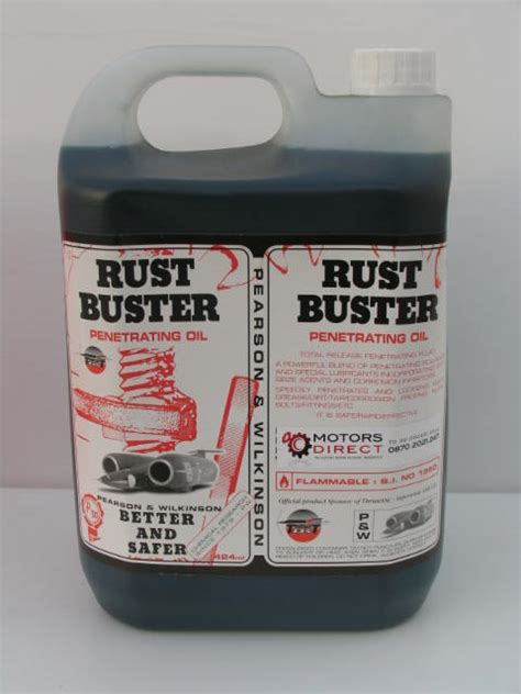 Rust Buster / Rust Buster Penetrates and displaces water, loosens rust and corrosion and gets to ...