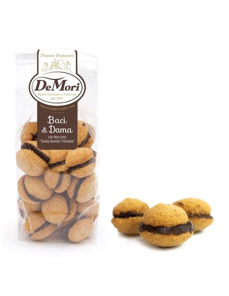 De Mori Artisan Biscuits Baci Di Dama With Piedmontese Hazelnuts 200 Gr