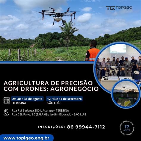Curso Agricultura De Precisão - CURSO AGRICULTURA DE PRECISÃO COM DRONES: AGRONEGÓCIO