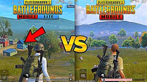 Pubg Mobile Vs Pubg Mobile Lite 2021 Youtube