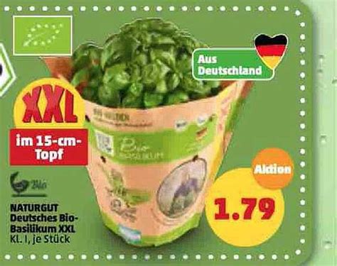 Naturgut Deutsches Bio Basilikum XXL Angebot Bei Penny 1Prospekte De