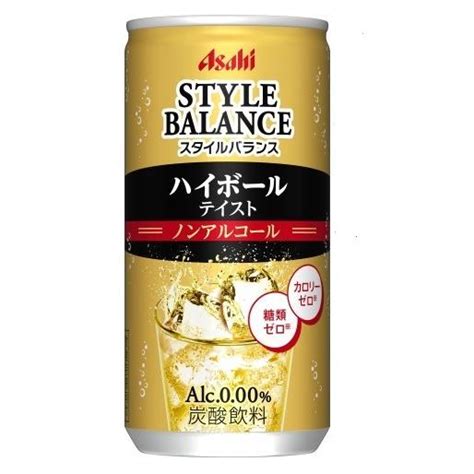 送料無料 アサヒ スタイルバランス ハイボールテイスト 200ml×30缶 ノンアルコール 清涼飲料 飲食店様限定