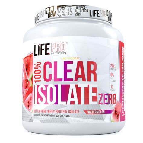 Life Pro Clear Isolate Zero 800g GORILLA Fitness Nutrición