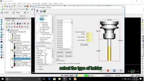 Tutorial Contour MASTERCAM X5 Milling Guide YouTube