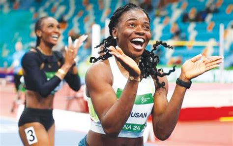 Tobi Amusan Claims 100m Hurdles In Record Time