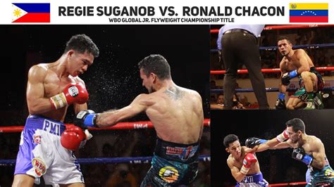 Regie Suganob Philippines Vs Ronald Chacon Venezuela Wbo Global Jr