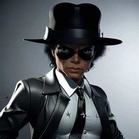 Ai Art Generator: "Michael Jackson as a 3D animated gangster: Smooth moves, sharp style."