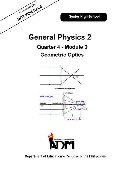 Gen Phys 2 Q4 M3 Geometric Optic Ver4 NOT General Physics 2 Quarter 4