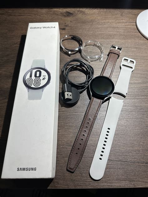 Samsung Is Galaxy Watch 4 44mm Silver On Carousell