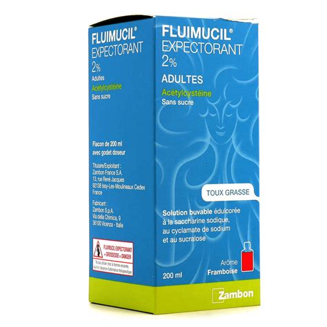 Fluimucil Expectorant 2 Toux Grasse