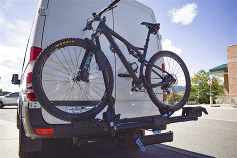 The Swing Away Bike Rack Of Every Vanlifer S Dreams