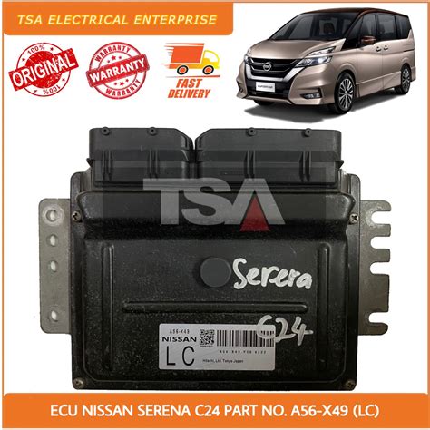 Ecu Nissan Serena C A X Af Lc Engine Control Unit Shopee