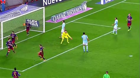 Lionel Messi Penalty Assist To Luis Suarez Messi Passes The Penalty To