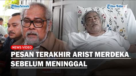 Pesan Terakhir Ketua Komnas Pa Arist Merdeka Sebelum Meninggal Ingin