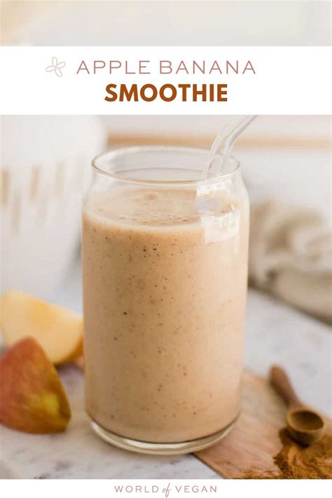 Apple Banana Smoothie