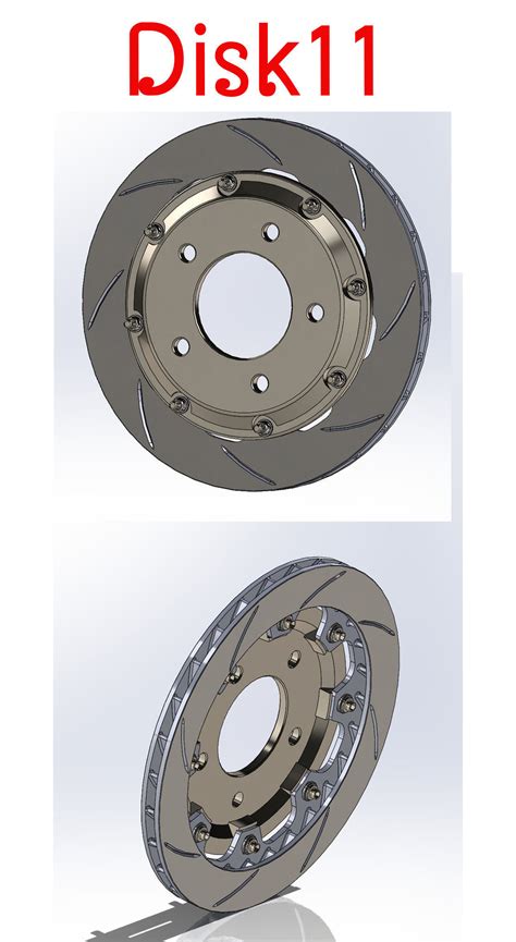 models  disk brake  model cgtrader