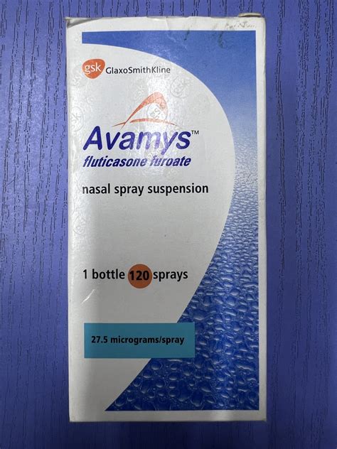 AVAMYS INHALER (FLUTICASONE FUROATE) - wallspharm