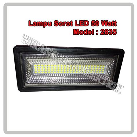 Jual Lampu Sorot Led Kap Sorot Led 50 Watt IP66 2835 Putih Outdoor