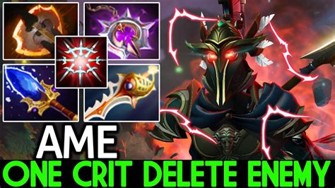 Ame Phantom Assassin King Of Carry One Crit Delete Enemy Dota Youtube