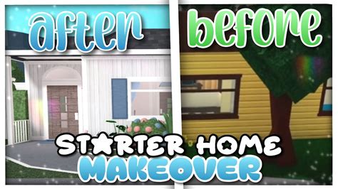 Renovating The Bloxburg Starter Home ⛏️ Youtube